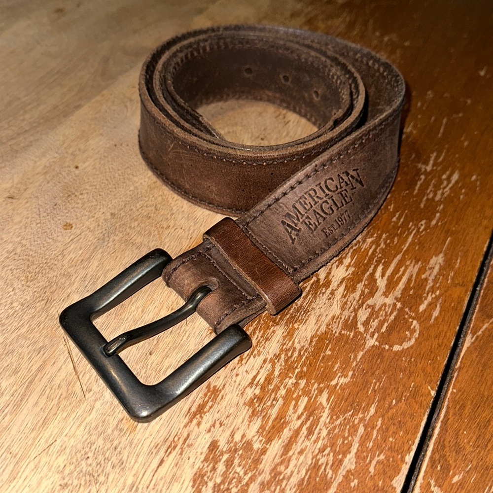 American Eagle Leather Belt